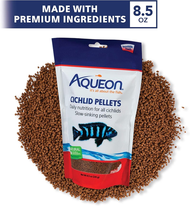 Aqueon Cichlid Food Mini 8.5 Ounces - Image 2